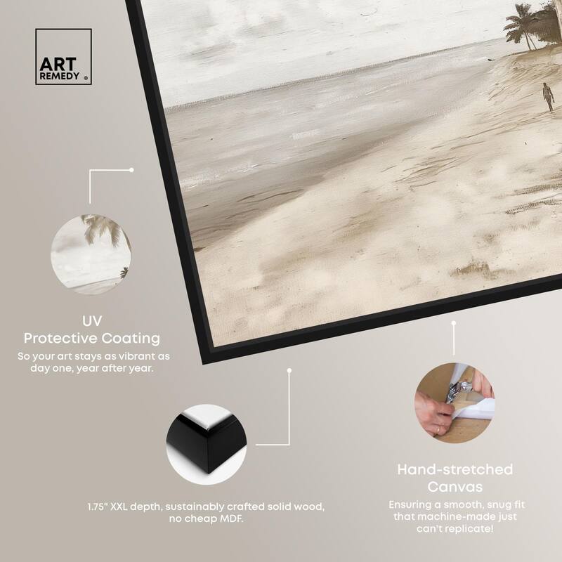 Vastness of the Sea II Canvas by Art Remedy