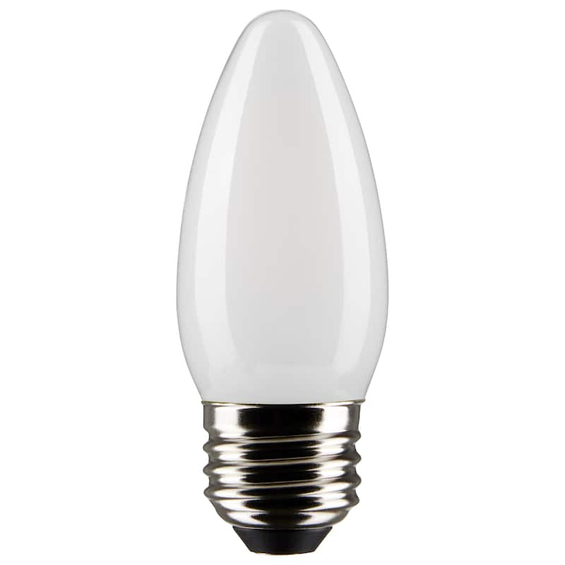 4 Watt B11 LED Frost Finish Medium Base 5000K 120 Volt 2-Pack - Frost