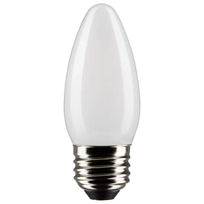 5.5 Watt B11 LED Frost Finish Medium Base 5000K 120 Volt 2-Pack