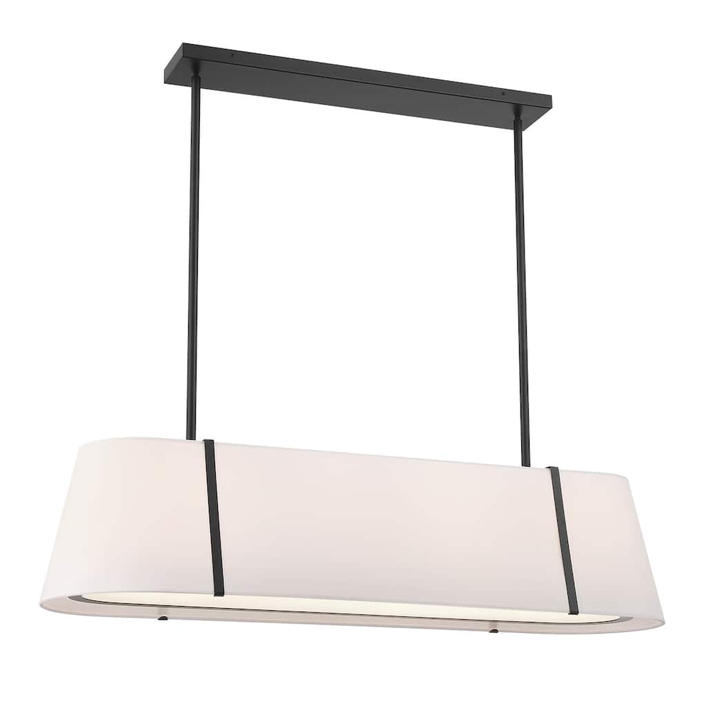 Crystorama Lighting Group FUL-917 Fulton 4 Light 42" Wide Linear