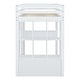 preview thumbnail 13 of 14, Multifunctional Design Loft Bed with Ladder, Light and Desk, Maximized Storage Space, Twin Size, White