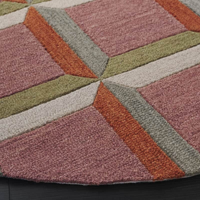 SAFAVIEH Handmade Genre Hikariko Mid-Century Modern Wool Rug
