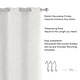 preview thumbnail 12 of 33, Adjustable Window Curtain Rod and Cap Shaped Finial