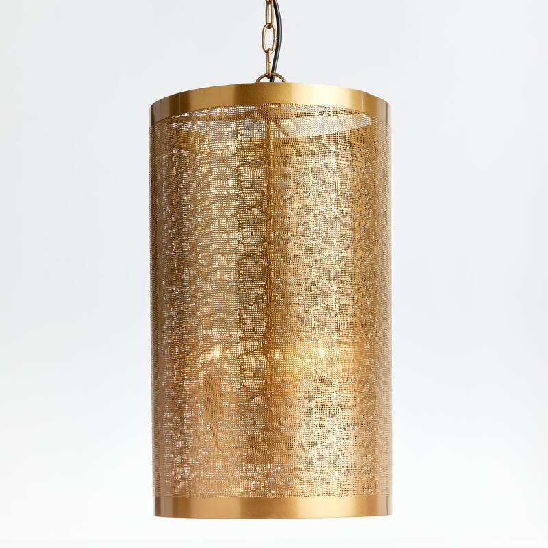 Maille Brass Drum Pendant
