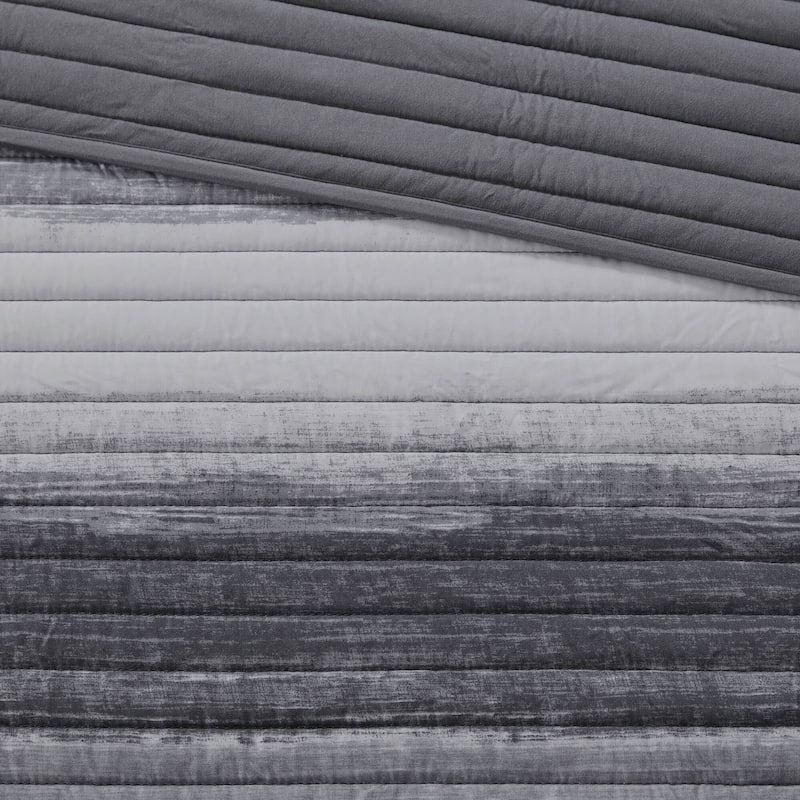 Madison Park Essentials Barret Quilt Set with Cotton Bed Sheets