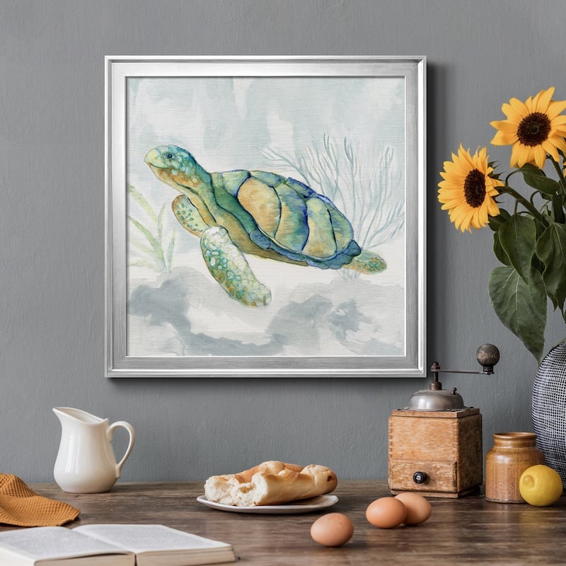 Jungle Tiger-Framed Canvas - Ready to Hang
