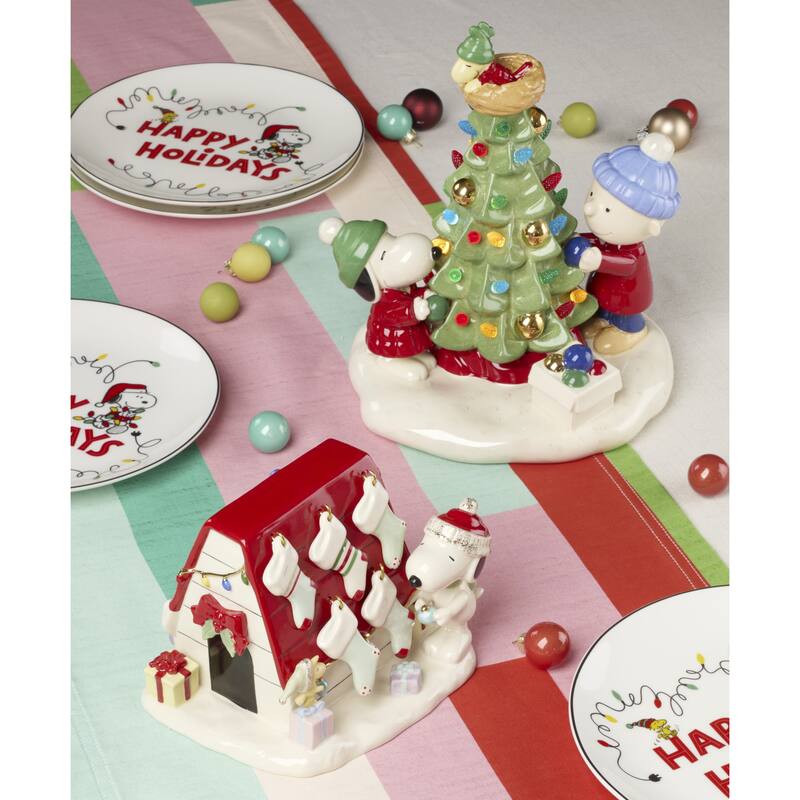 Lenox Snoopy's Christmas Decor for You Figurine