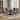 Roundhill Furniture Havre 5-Piece Dining Set, Pedestal Round Table with 4 Stylish Chairs, Espresso
