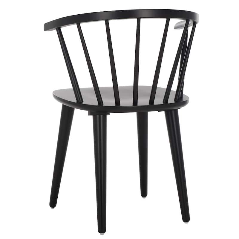 SAFAVIEH Home Blanchard 18-inch Curved Spindle Side Chair [SET of 2] - 21"W x 21"D x 30"H