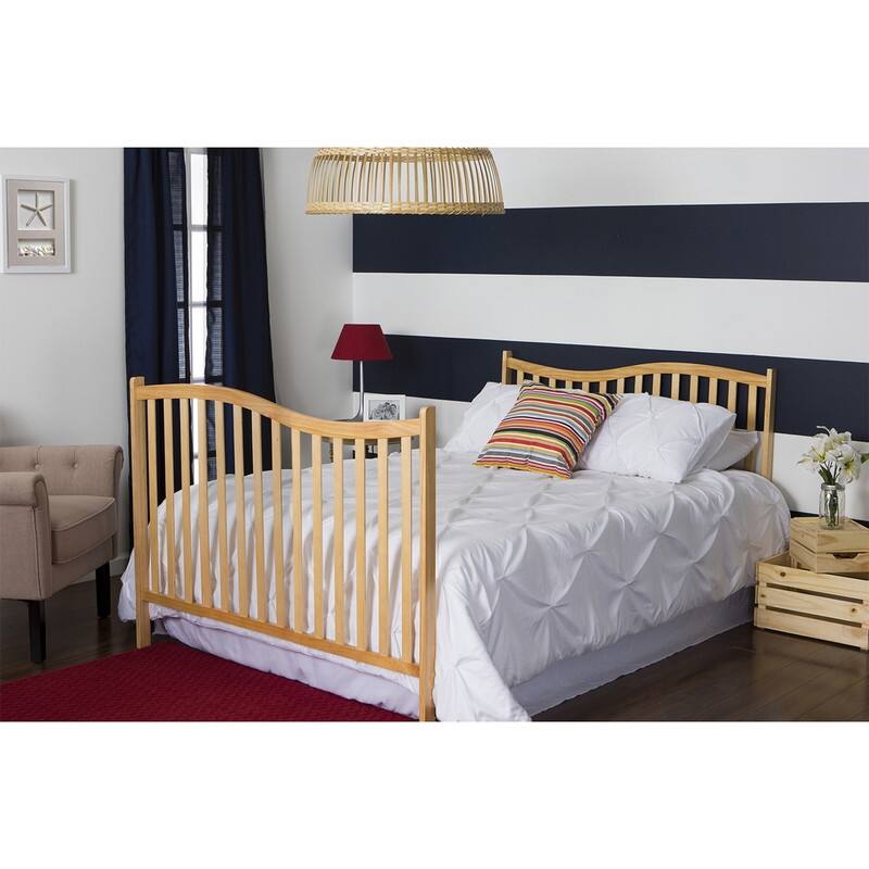 Dream On Me Chelsea Natural 5-in-1 Convertible Crib