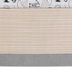 preview thumbnail 6 of 8, Lambs & Ivy Patchwork Jungle Animals 6-Piece Gray Nursery Baby Crib Bedding Set