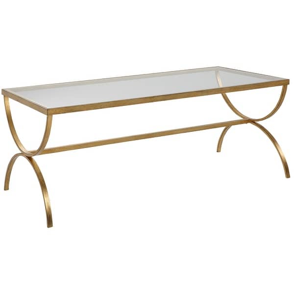 slide 2 of 7, Uttermost Crescent Coffee Table