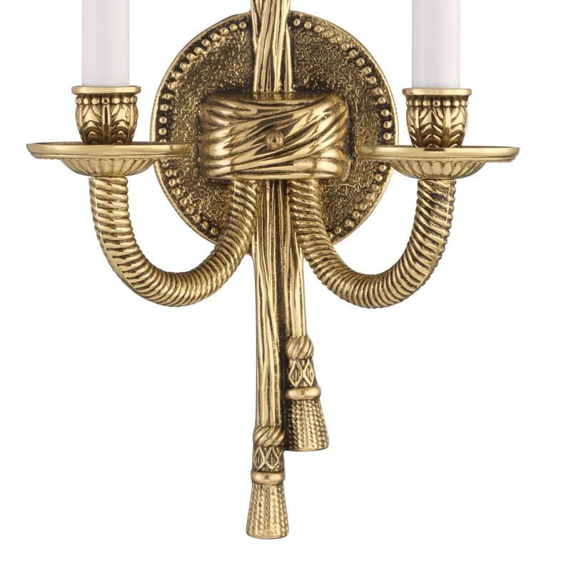 Crystorama Lighting Group Cortland 2 Light 8" Wide Wall Sconce