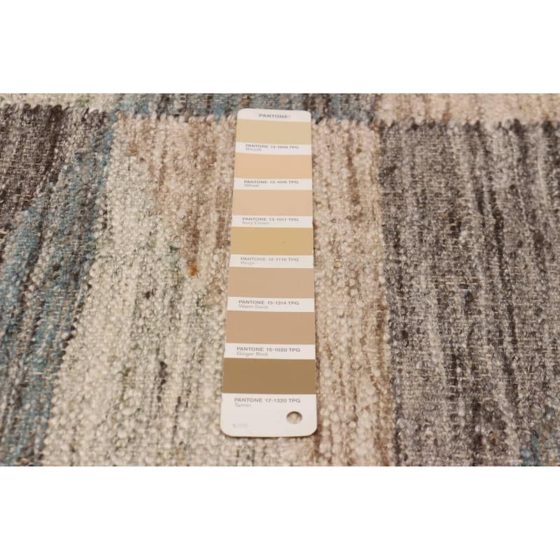 Ankara FW Beige, Grey Kilim 5'2" x 7'3" - 5'2 x 7'3