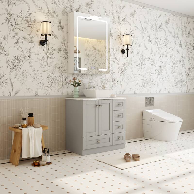 Your Bathroom with the Lumino Vanity LED-Lit Medicine Cabinet