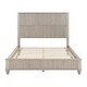 preview thumbnail 31 of 31, 4-Piece Bedroom set with Wooden Bed 2 Nightstands and 5 Drawer Dresser