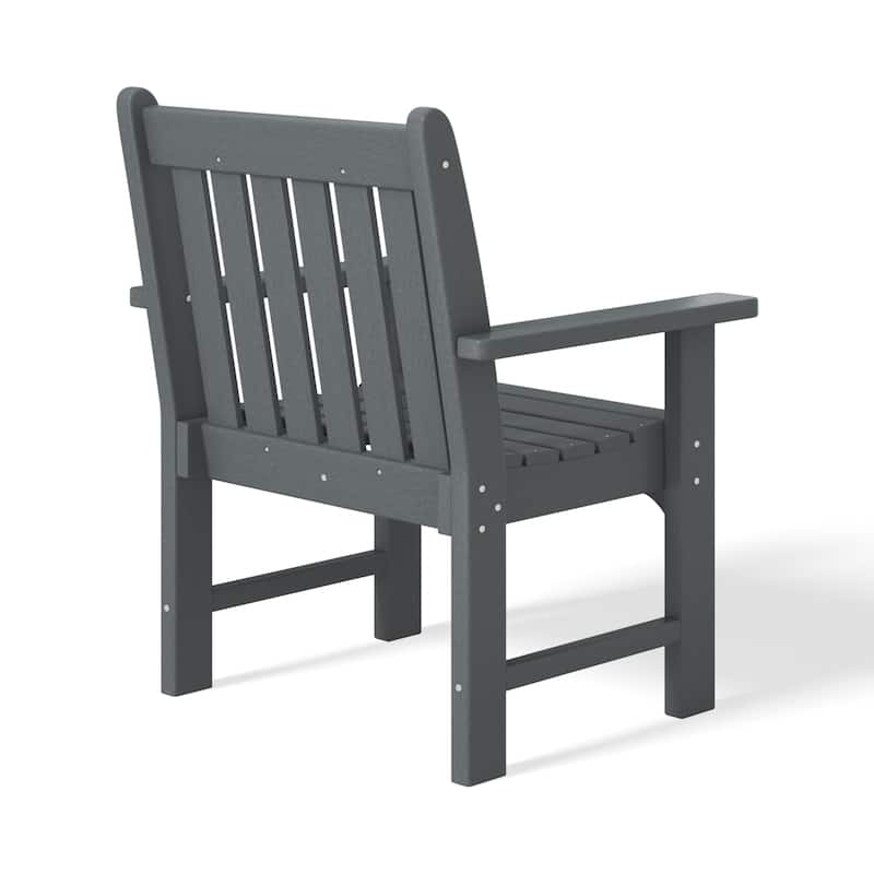 Laguna Outdoor Dining Poly Garden Arm Chair (Set of 2)