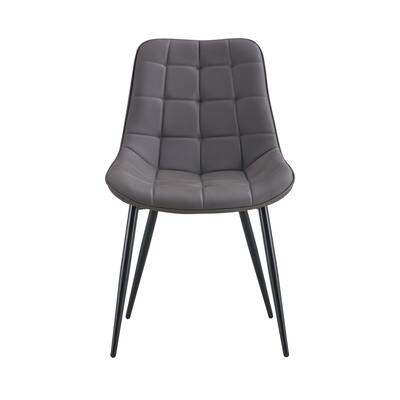 2-Piece Modern Fabric Dining Chair