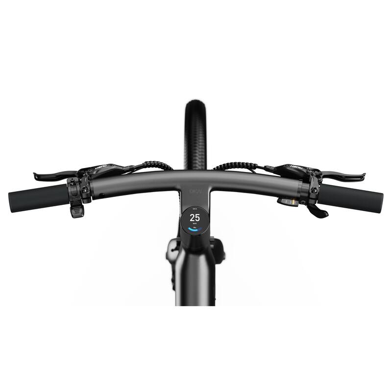 Minimalist Step-through e-Bike - Long Operating Range, High Speed, Matte Black - 21