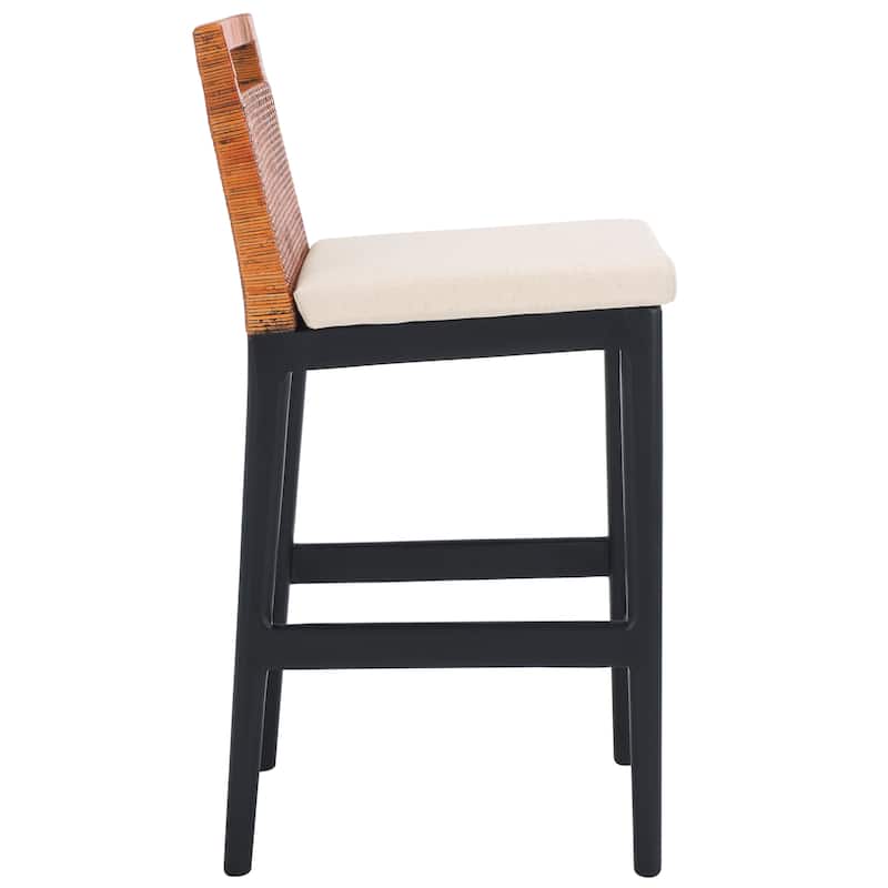 SAFAVIEH Home Darin Counter Stool - 16"W x 20"D x 36"H
