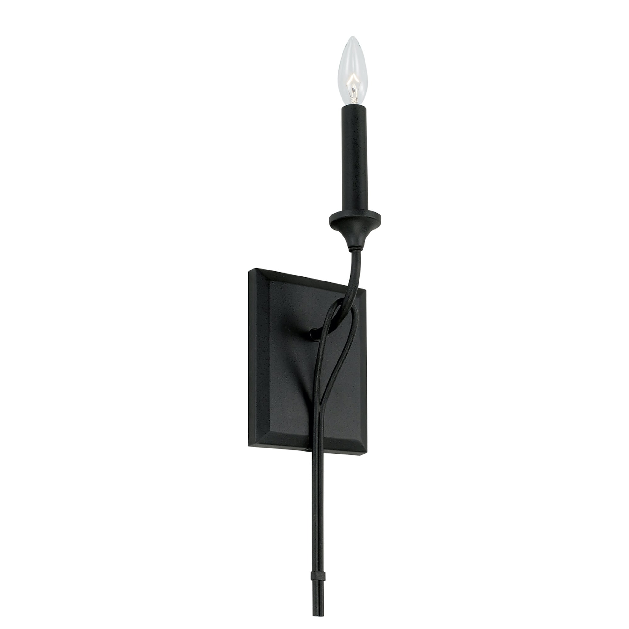 Bentley 1-light Black Iron 5-inch Wall Sconce