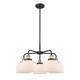 Option Matte White / Black Antique Brass