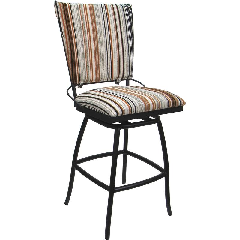 Outdoor Indoor Bar Stool Counter Extra Tall - Jenna PB without Arms - Driftwood Neutral - Gray - Counter Height
