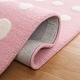preview thumbnail 16 of 22, SAFAVIEH Handmade Kids Nessie Dots Wool Rug