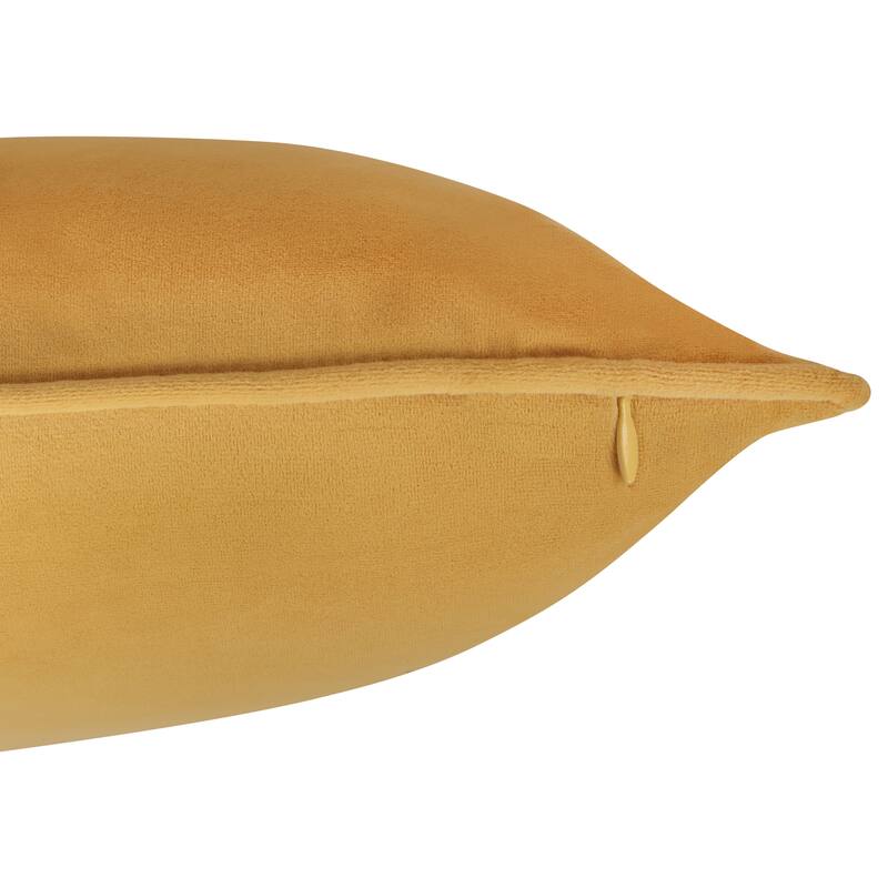 A1HC Set of 2 Luxurious Fine Soft Velvet Throw Pillow Covers Only, For Sofas, Beds, Vibrant Colors and Hidden Zipper