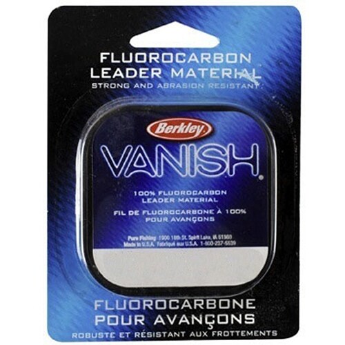 Berkley Vanish Fluorocarbon Leader Material (30 yds) - 30 lb -Clear