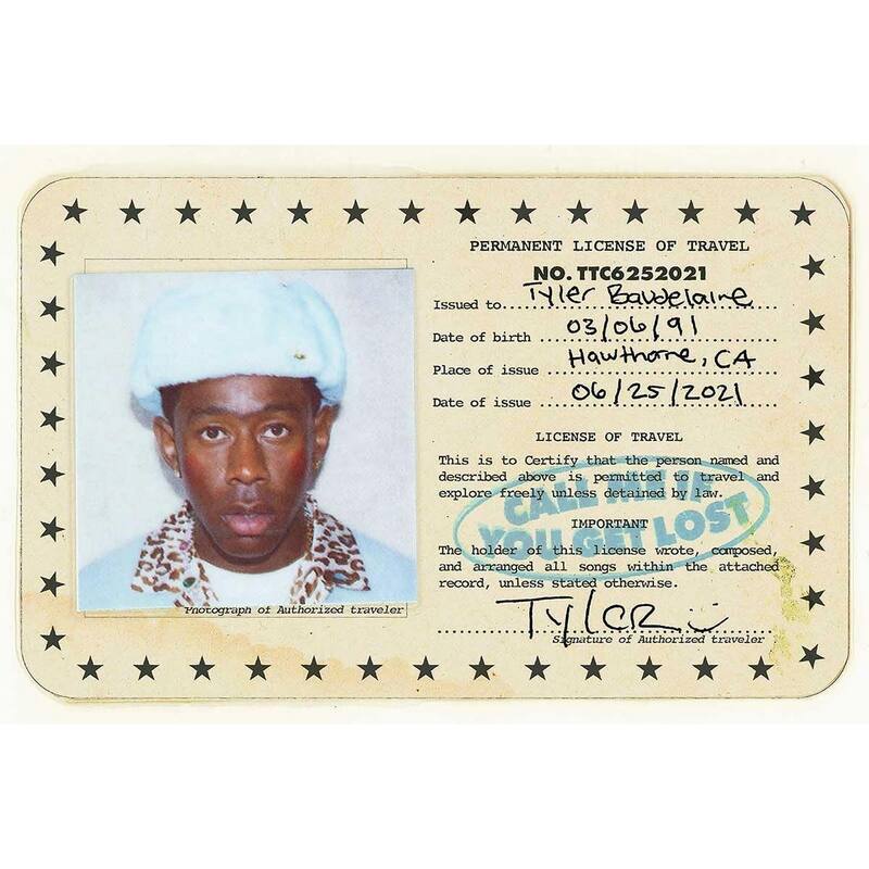 Tyler The Creator License CMIYGL Art Poster - 36 x 24 Inch