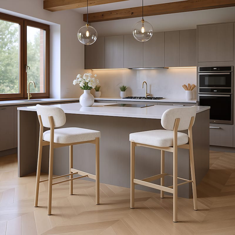 Aurea Barstool Light Gray