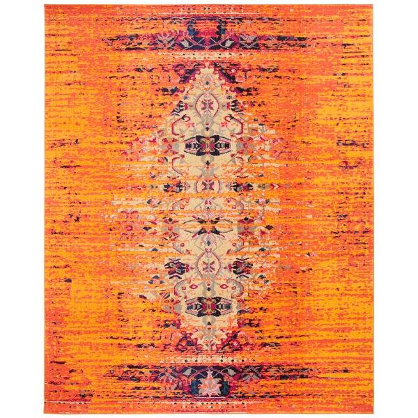 Shop Safavieh Monaco Blandine Distressed Boho Rug On Sale
