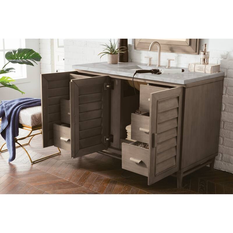 James Martin Vanities 620-V48-FVSL Portland 48" Free Standing Single