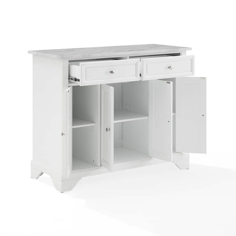 Crosley Avery Kitchen Island/Cart - 18"x42.13"x36"