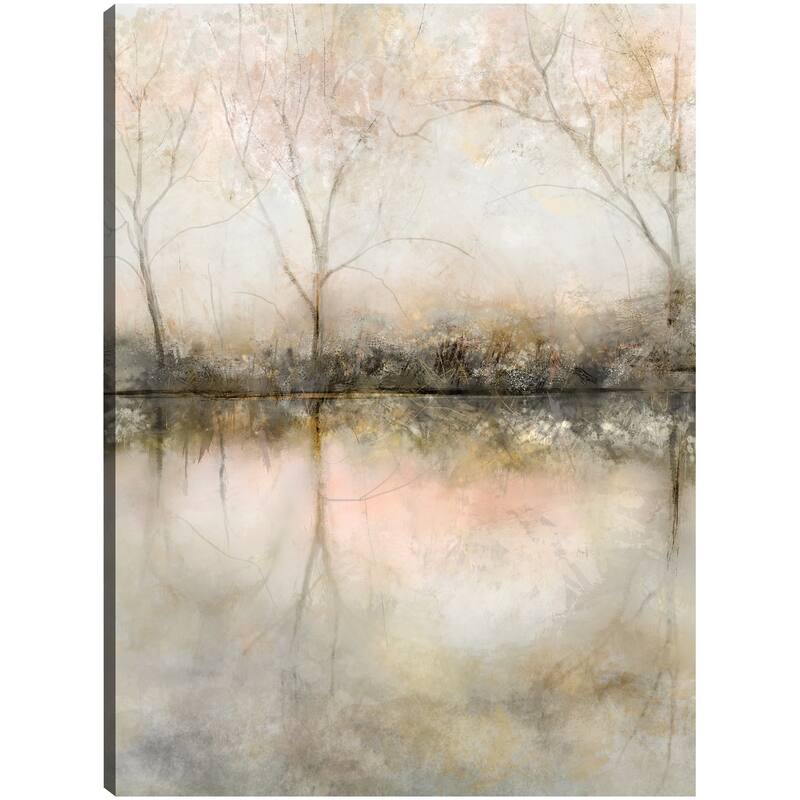 Sunrise Reflection By Studio Arts Canvas Art Print