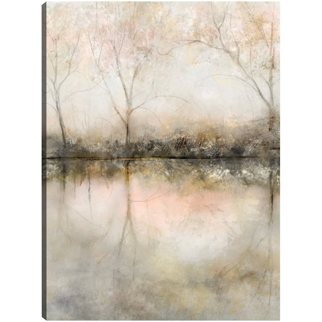 Sunrise Reflection By Studio Arts Canvas Art Print