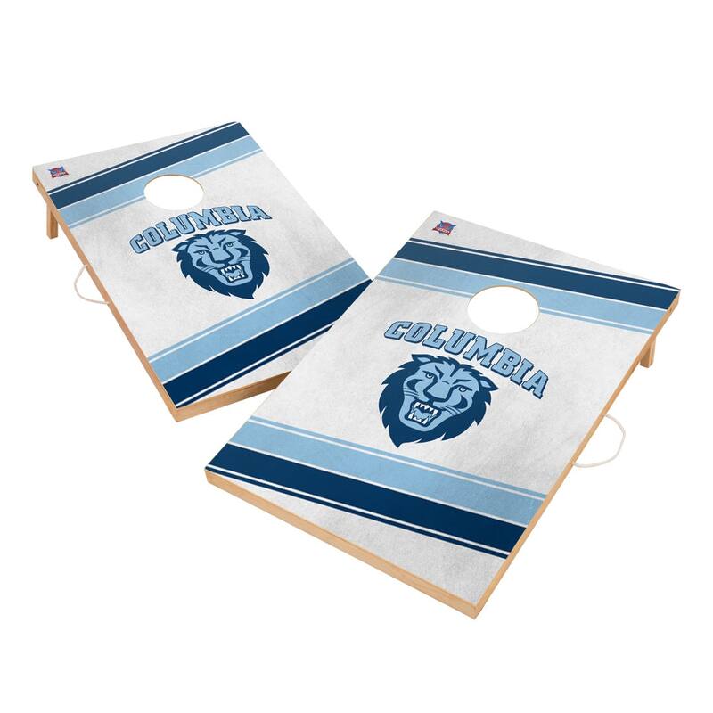 Columbia University Lions 2x4 Tailgate Cornhole Boards - Include Team Logo Bags