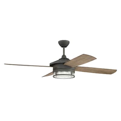 Craftmade 52" Stockman Ceiling Fan - Aged Galvanized