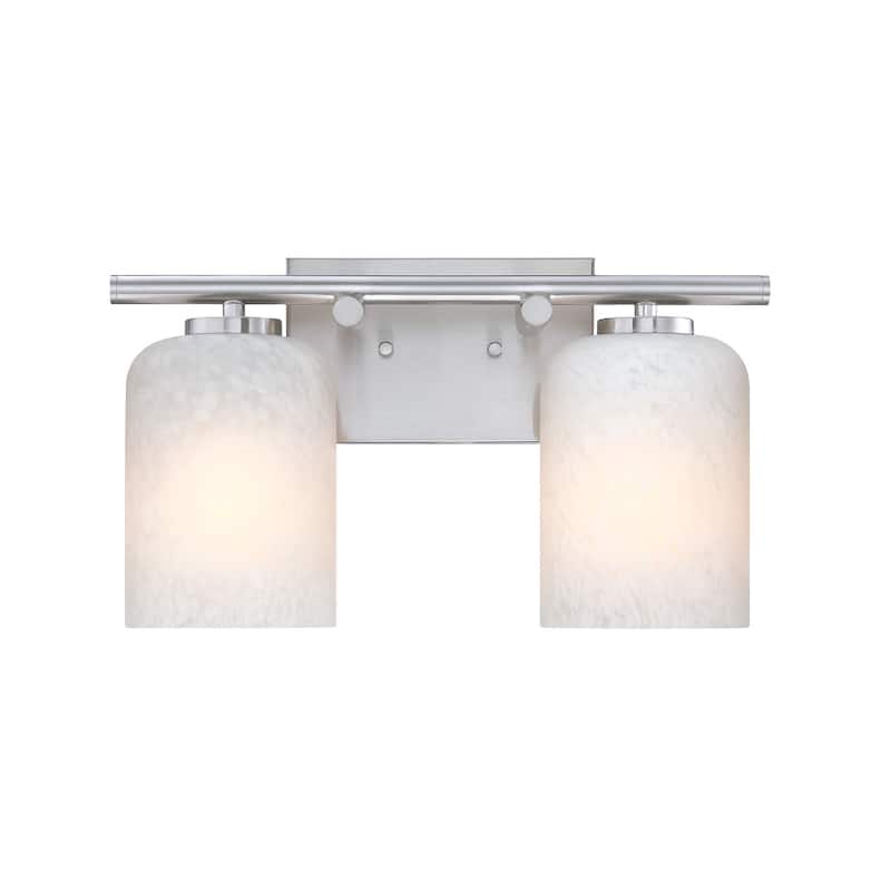 Designers Fountain D338M-2B Bluestone Ridge 2 Light 16" Wide Vanity - Brushed Nickel