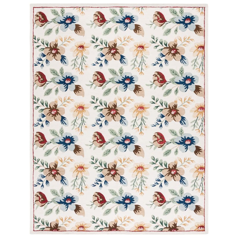 SAFAVIEH Handmade Blossom Geskea Modern & Contemporary Wool Rug