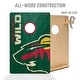 preview thumbnail 4 of 4, Minnesota Wild NHL Tailgate Cornhole Board Set