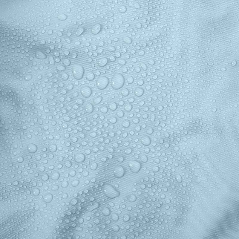 Bath Bliss Heavy Grommet Blue Shower Liner