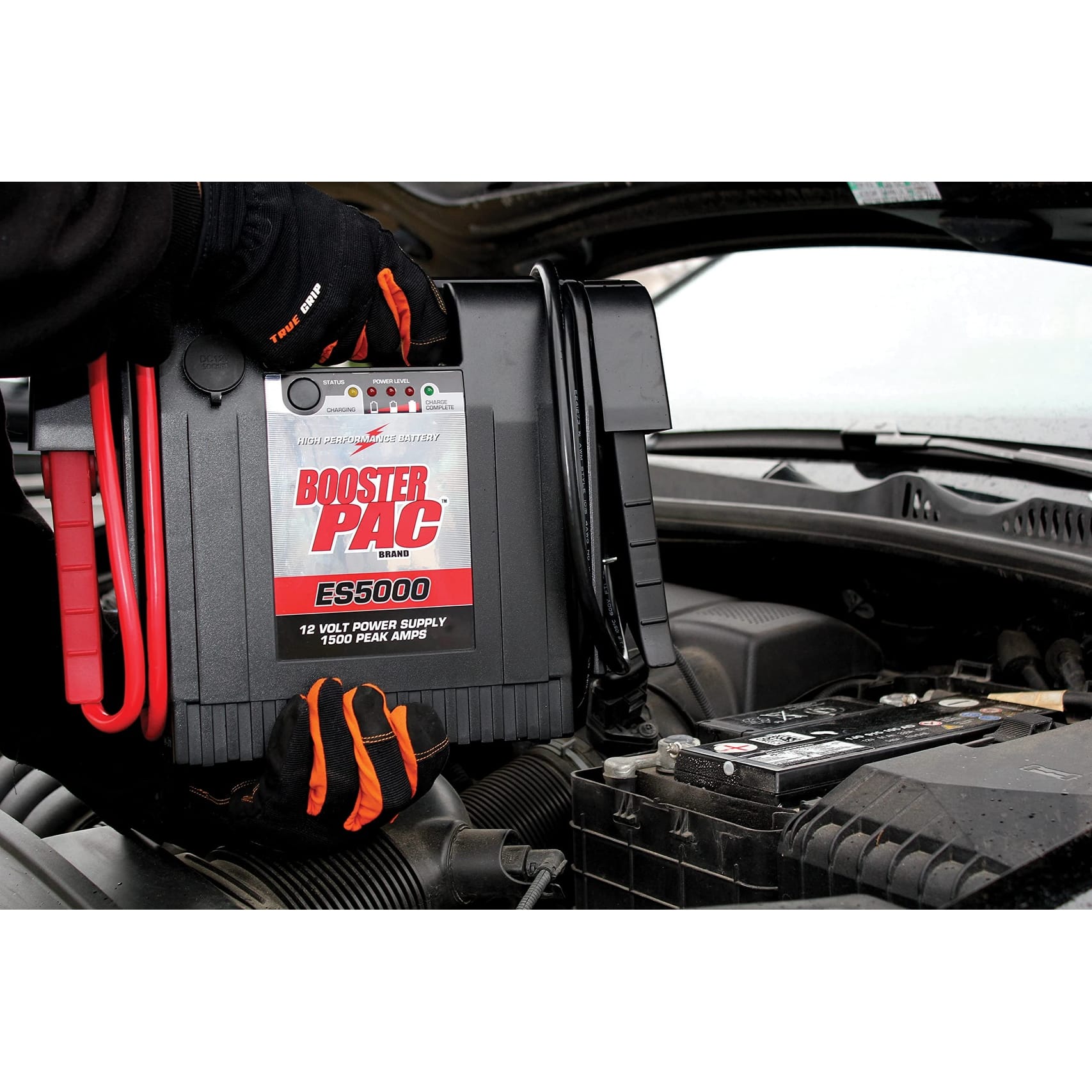 Booster PAC ES5000 1500 Peak Amp 12V Jump Starter 18.3"D x 11.4"W x 4