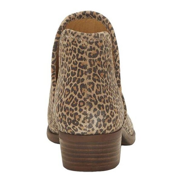 Lucky brand bashina leopard booties hot sale