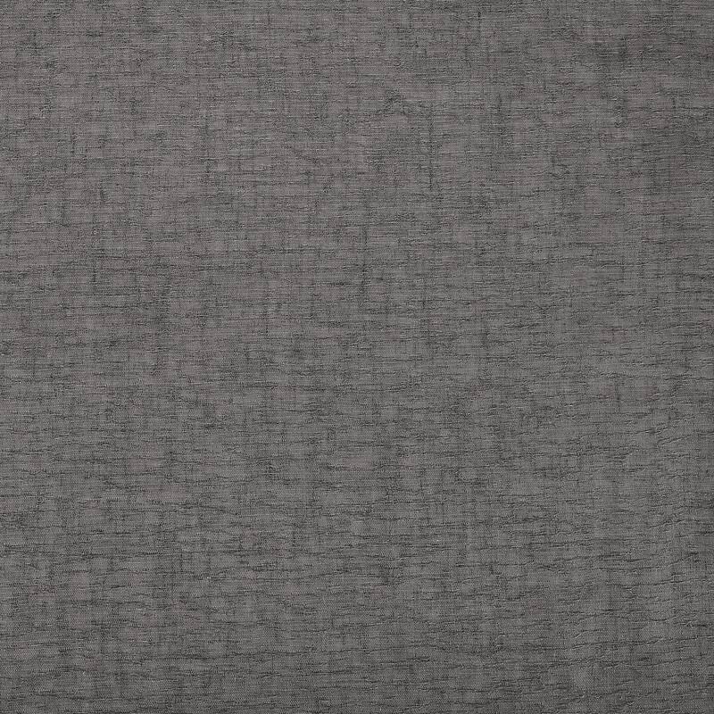 Clean Window Crushed Texture Anti-Dust Sheer Linen Blend Curtain Panel, Single Panel
