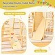 preview thumbnail 9 of 20, Costway 8-in-1 Jungle Gym Playset, Wooden Climber Play Set with Monkey