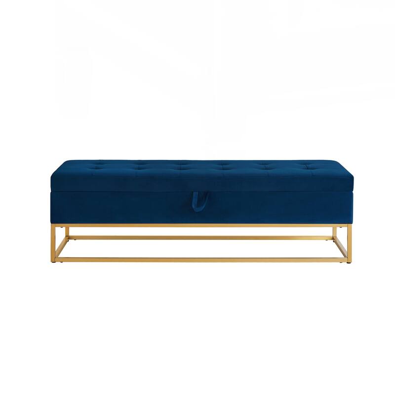 Bed Bench Metal Base with Storage