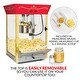 preview thumbnail 11 of 11, Nostalgia NKPCONCRT10RD Concession Popcorn Cart