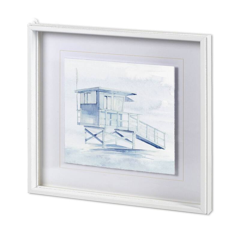 On Beach III Framed Art Print